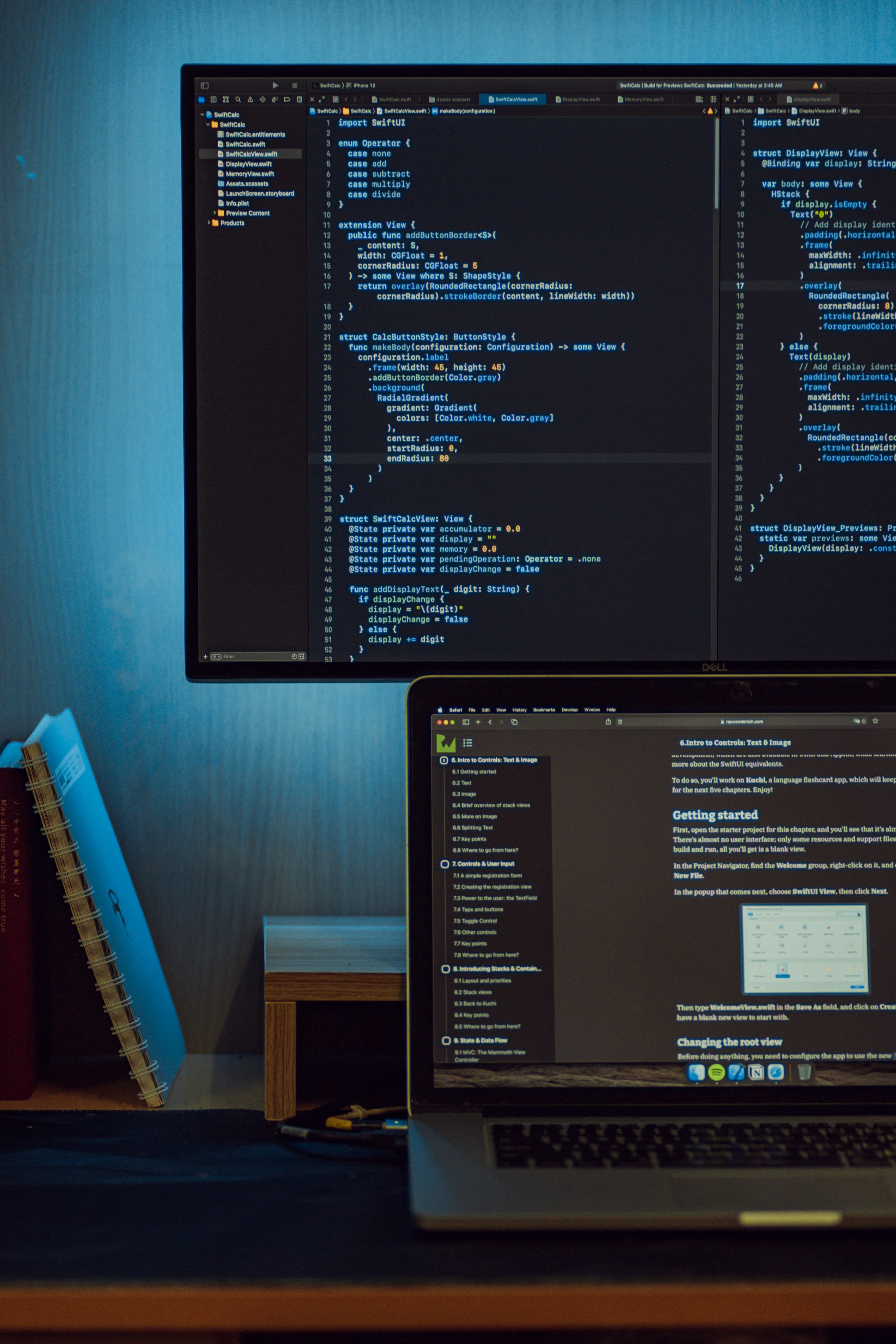 Tech dashboard visualization
